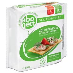   Abonett Extrudált kenyér Zöldségekkel  - Gluténmentes - 100 g