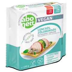   Abonett VeganPro Extrudált kenyér Lencsés-zöldborsós - Gluténmentes - 100 g