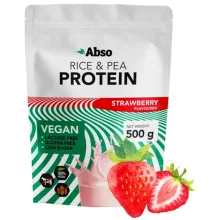 AbsoRICE - Eper ízű vegán fehérjepor - 500 g