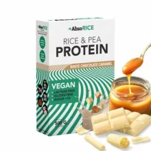 AbsoRICE - Fehércsokoládé ízű vegán fehérjepor - 500 g