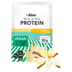 AbsoRICE - Vanília ízű vegán fehérjepor - 30 g