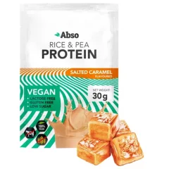 AbsoRICE - Sós-karamell vegán fehérjepor - 30 g