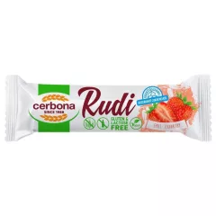   Cerbona Rudi, Epres töltelékkel laktóz- és gluténmentes, hozzáadott cukor nélkül, édesítőszerrel 30 g