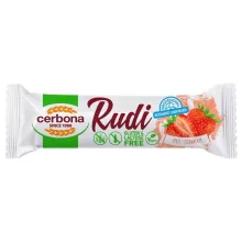 Cerbona Rudi, Epres töltelékkel laktóz- és gluténmentes, hozzáadott cukor nélkül, édesítőszerrel 30 x 30 g / 30 db