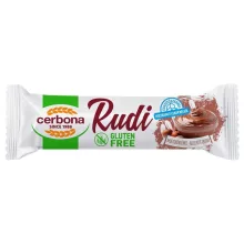 Cerbona Rudi, Mogyorós töltelékkel gluténmentes, hozzáadott cukor nélkül, édesítőszerrel 30 g