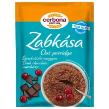 Cerbona Étcsokoládés-meggyes zabkása, hozzáadott cukor nélkül 50g