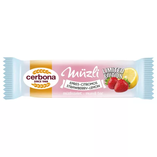Cerbona Epres-citromos müzliszelet 20 x 20 g / 20 db