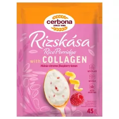 Cerbona Málnás-citromos rizskása kollagénnel 45 g