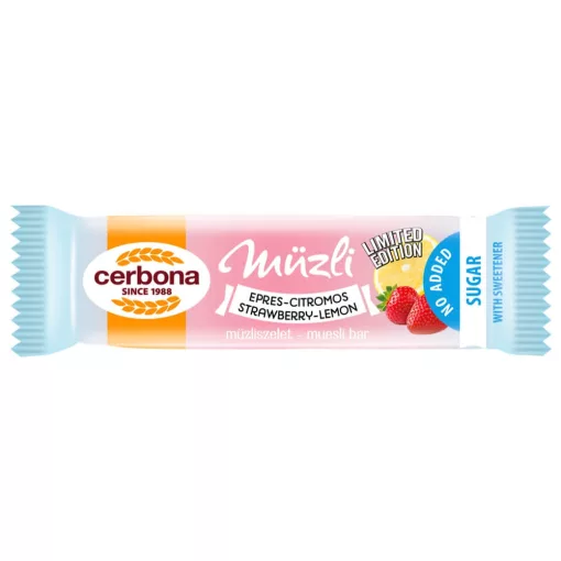 Cerbona Epres-citromos müzliszelet HCN 20 g