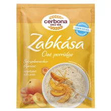 Cerbona Sárgabarackos zabkása, hozzáadott cukor nélkül, édesítőszerrel 50 g