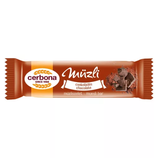 Cerbona Csokoládés müzliszelet 20 g