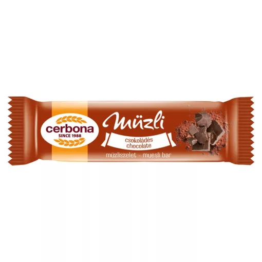 Cerbona Csokoládés müzliszelet 20 x 20 g / 20 db