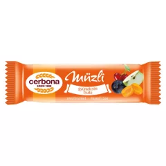 Cerbona Gyümölcsös müzliszelet 20 g