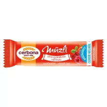 Cerbona Piros-gyümölcsös müzliszelet 20 x 20 g / 20 db