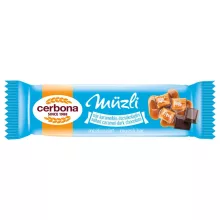 Cerbona Sós-karamell müzliszelet étcsokoládéval 20 x 20 g / 20 db