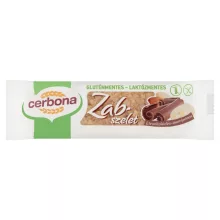 Cerbona Glutén- és laktózmentes zabszelet Étcsokoládés-marcipános 40 g
