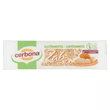 Cerbona Glutén- és laktózmentes zabszelet Karamell-mandulás, édesítőszerrel 40 g