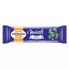 Cerbona Áfonyás müzliszelet joghurtos bevonóval 20g