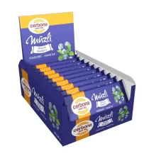 Cerbona Áfonyás müzliszelet joghurtos bevonóval 20 x 20 g / 20 db