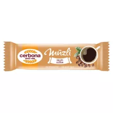 Cerbona Kávés müzliszelet fehér bevonó talppal 20 x 20 g / 20 db