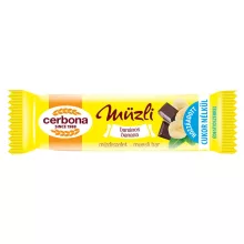 Cerbona Banános müzliszelet Kakaós bevonóval és Édesítőszerrel 20 g
