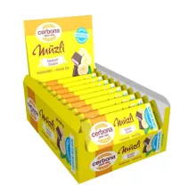Cerbona Banános müzliszelet Kakaós bevonóval és Édesítőszerrel 20 x 20 g / 20 db