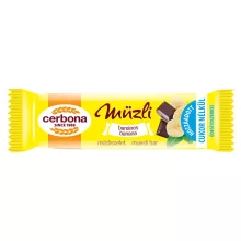 Cerbona Banános müzliszelet Kakaós bevonóval és Édesítőszerrel 20 x 20 g / 20 db