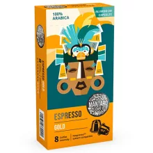 Mantaro Espresso Gold kapszulás kávé 10 x 5,2g / 10 kapszulás kiszereléssel