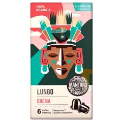   Mantaro Lungo Crema kapszulás kávé 10 x 5,2g / 10 kapszulás kiszereléssel