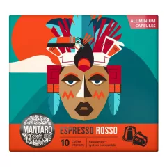   Mantaro Espresso Rosso kapszulás kávé 45 x 5,2g / 45 kapszulás kiszereléssel