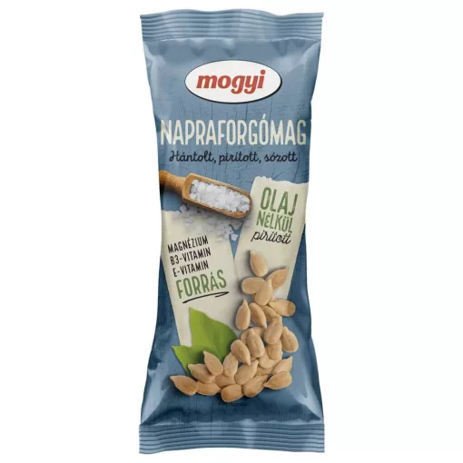 Mogyi, Olaj nélkül pirított hántolt sós napraforgómag, 70g