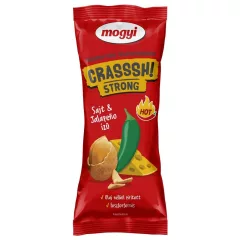   Mogyi, Mogyi Crasssh! STRONG földimogyoró tésztabundában sajt és jalapeno, 60g
