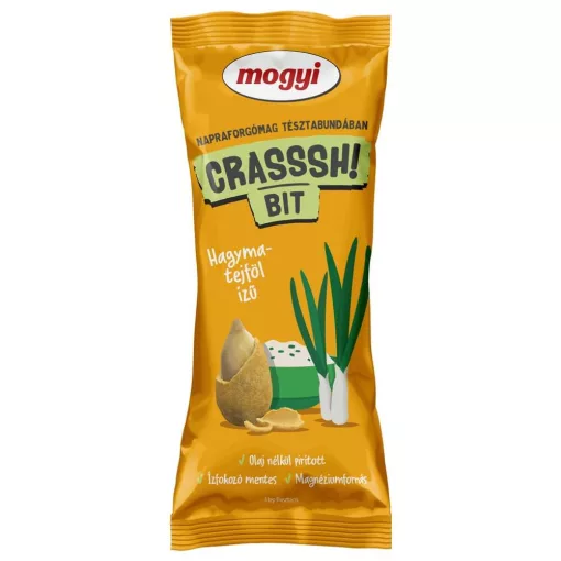 Mogyi, Mogyi Crasssh! BIT napraforgómag  tésztabundában hagymás-tejfölös, 70g