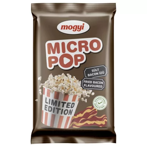 Mogyi, Micro Popcorn sült bacon, 90g