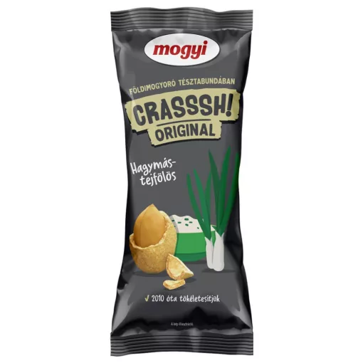 Mogyi, Mogyi Crasssh! földimogyoró tésztabundában hagymás-tejfölös, 60g