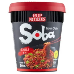   Nissin Soba Poharas instant tésztaétel chili ízesítéssel - 92g