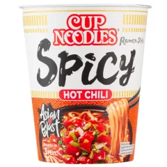   Nissin Cup Noodles poharas instant tésztaleves csípős chili ízesítéssel 66 g