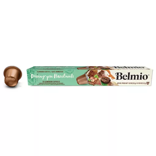 Belmio Café Driving you Hazelnuts kávékapszula, 10 db/dobozos kiszerelésben
