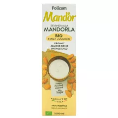 Mand'or Prémium BIO cukrozatlan mandulaital - 1L