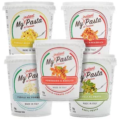   My Instant Pasta orsótészta vegyes ízekben - 5 napos vegyes-mix - 5x70 g / 5 napos csomag