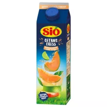 Sió Citrusfriss Sárgadinnye-Lime ital gyümölcshússal - 1 liter