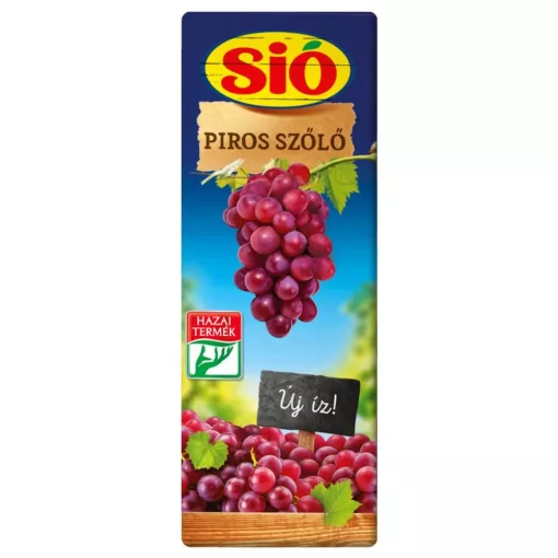 Sió Pirosszőlő ital - 1 liter