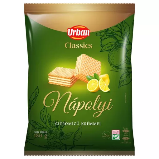 URBAN Classics Citromízű nápolyi 180g