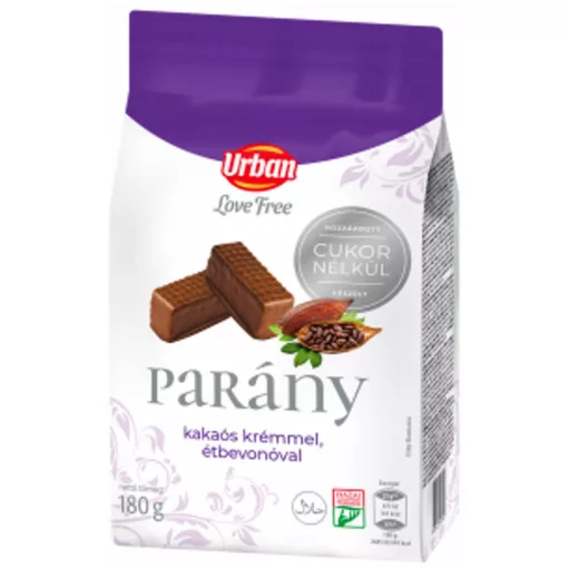 URBAN Love free, Étparány, hozzáadott cukor nélkül, 180g
